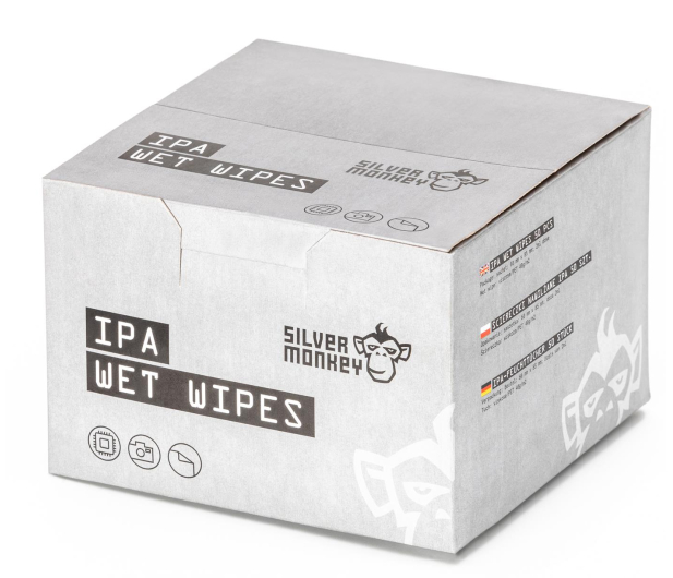 SILVER MONKEY Chusteczki nawilżane IPA 50szt. - 650579 - zdjęcie 2